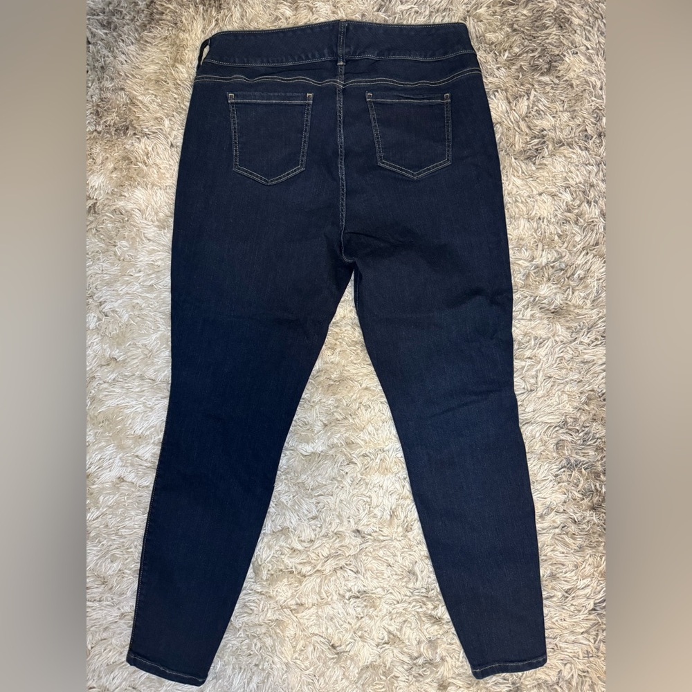 Torrid Women's Tall Dark Blue Jeggings - Picture 3 of 12